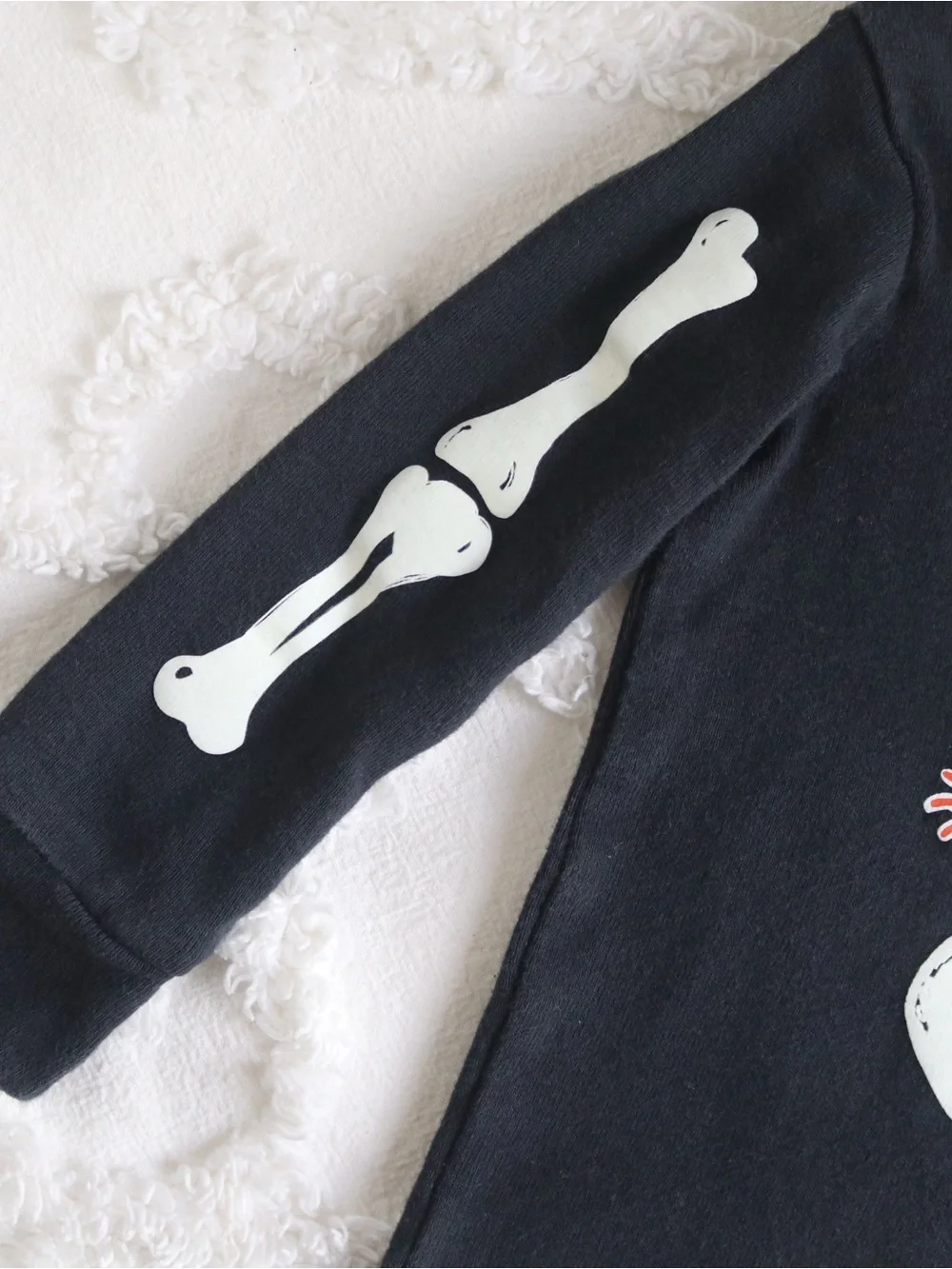 Carters | Glow in the Dark Skeleton Bones Halloween PJ Set Baby Boy Baby Girl